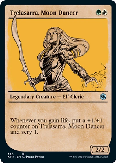 Trelasarra, Moon Dancer - Foil - Showcase