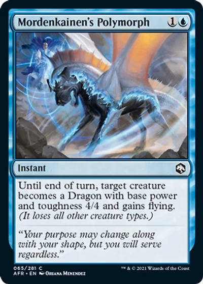 Mordenkainen's Polymorph - Foil