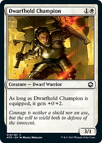 Dwarfhold Champion - Foil