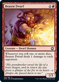 Brazen Dwarf - Foil