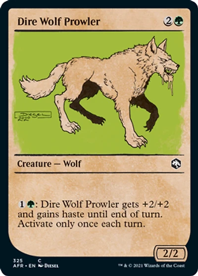 Dire Wolf Prowler - Showcase
