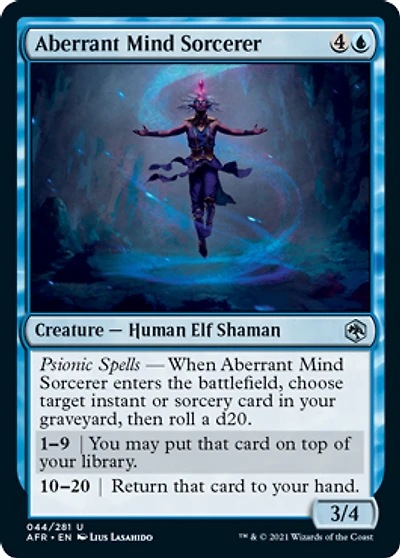 Aberrant Mind Sorcerer - Foil