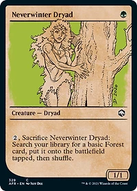 Neverwinter Dryad - Foil - Showcase