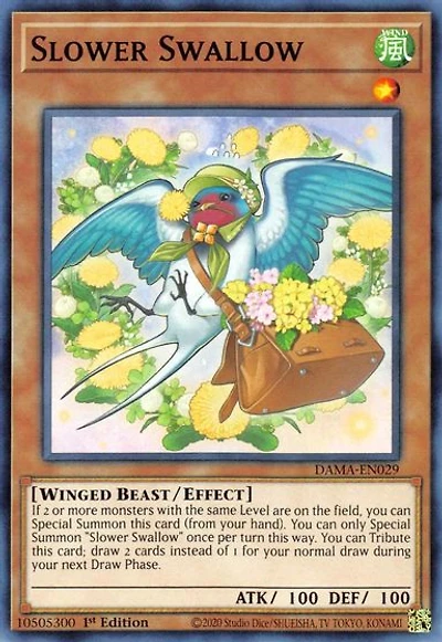 Slower Swallow - DAMA-EN029 - Common - 1st Edition
