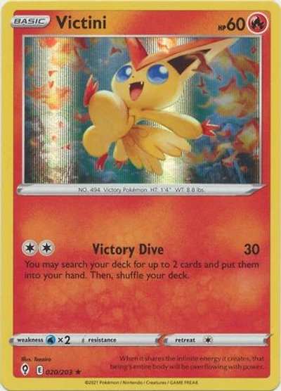 Victini - 020/203 - Holo Rare