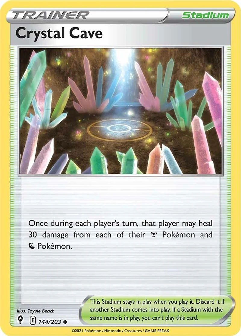Crystal Cave - 144/203 - Uncommon