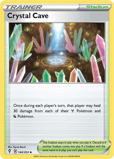 Crystal Cave - 144/203 - Uncommon