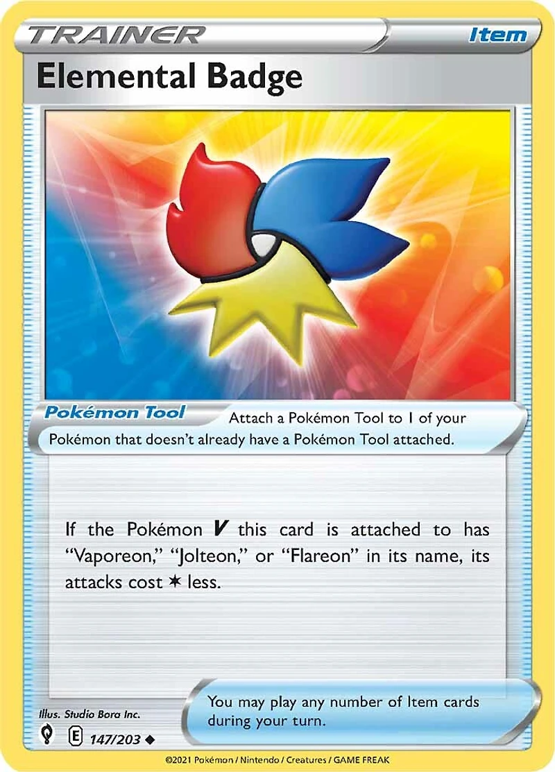Elemental Badge - 147/203 - Uncommon