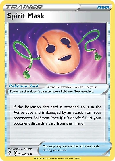 Spirit Mask - 160/203 - Uncommon