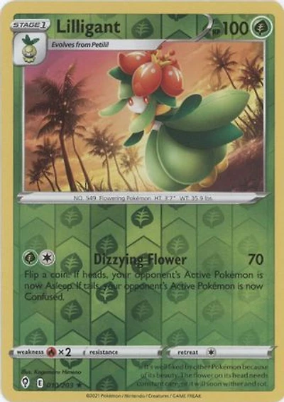 Lilligant - 010/203 - Rare - Reverse Holo