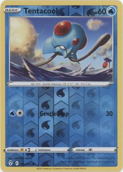 Tentacool - 026/203 - Common - Reverse Holo
