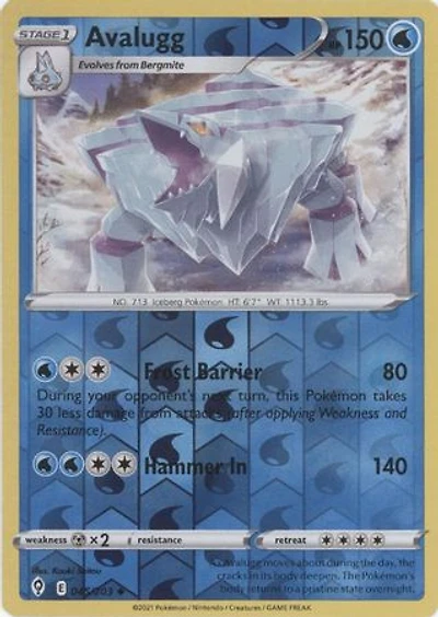 Avalugg - 045/203 - Uncommon - Reverse Holo