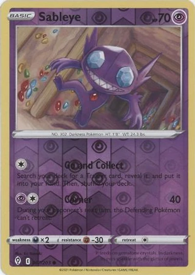 Sableye - 067/203 - Common - Reverse Holo