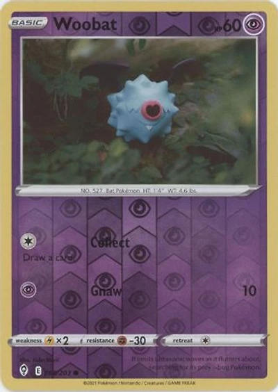 Woobat - 068/203 - Common - Reverse Holo