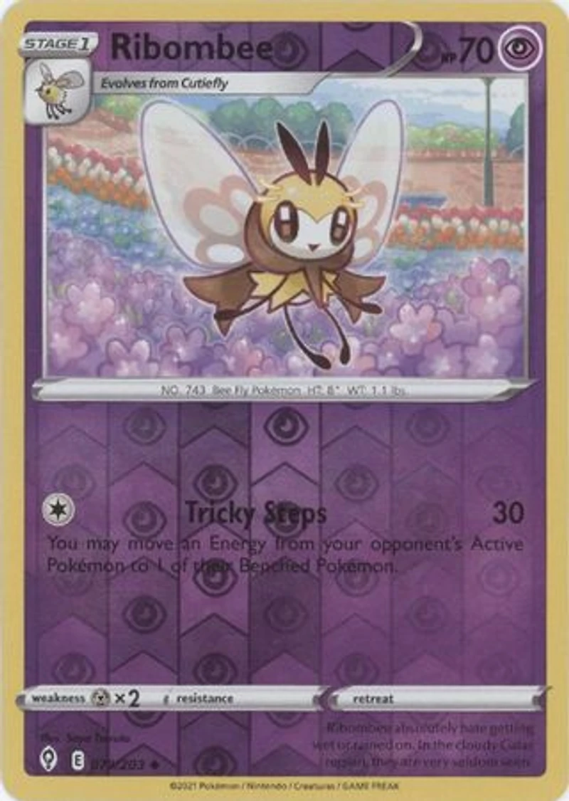 Ribombee - 079/203 - Uncommon - Reverse Holo