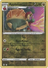 Appletun - 121/203 - Rare - Reverse Holo