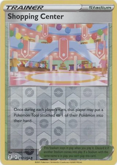Shopping Center - 157/203 - Uncommon - Reverse Holo