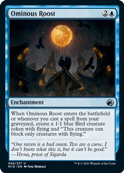 Ominous Roost - Foil