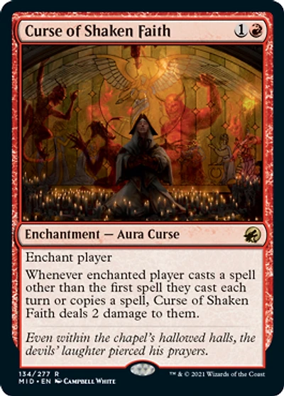 Curse of Shaken Faith - Foil