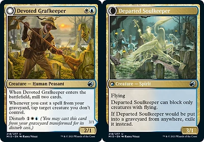 Devoted Grafkeeper // Departed Soulkeeper