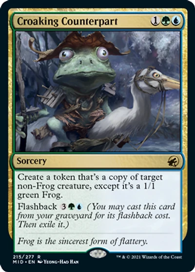 Croaking Counterpart - Foil