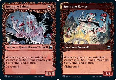 Spellrune Painter // Spellrune Howler - Foil - Showcase