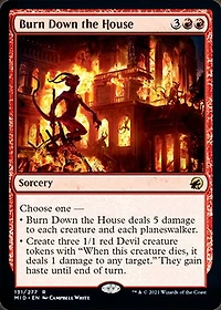 Burn Down the House - Foil