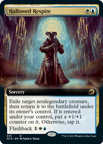 Hallowed Respite - Foil - Extended Art