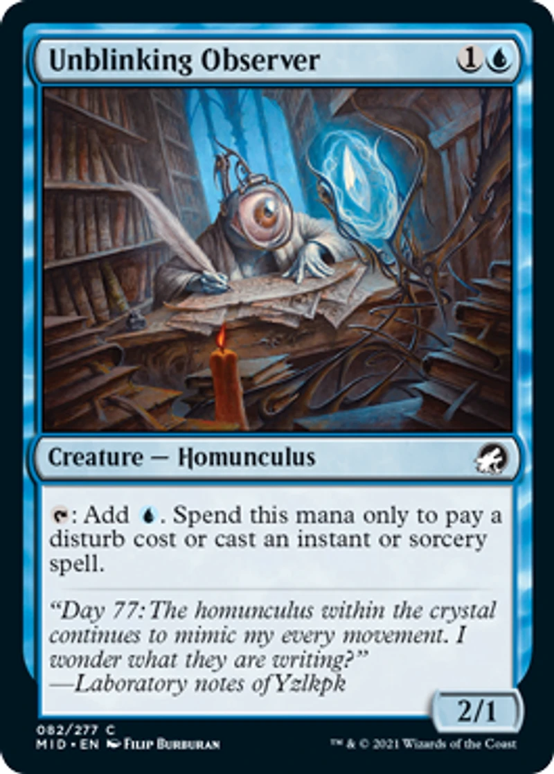 Unblinking Observer
