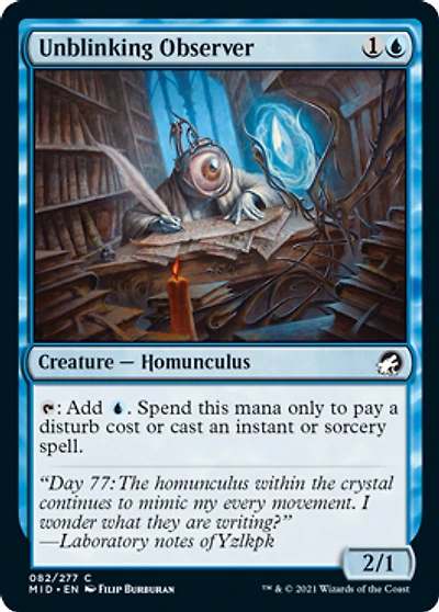 Unblinking Observer - Foil