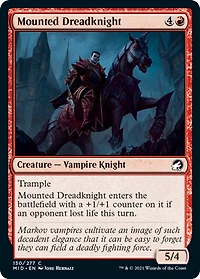 Mounted Dreadknight - Foil