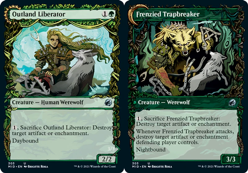 Outland Liberator // Frenzied Trapbreaker