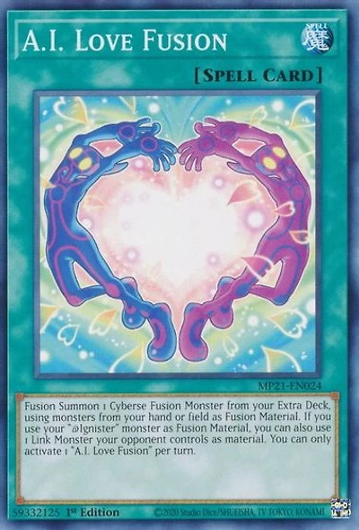 A.I. Love Fusion - MP21-EN024 - Common - 1st Edition