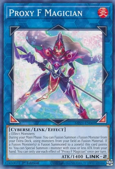 Proxy F Magician - MP21-EN069 - Common - 1st Edition