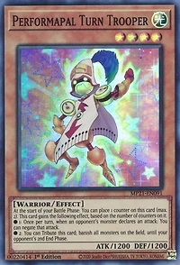 Performapal Turn Trooper - MP21-EN091 Super Rare 1st Edition