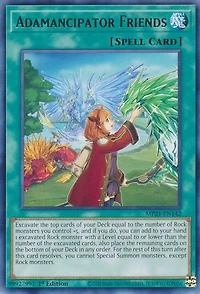 Adamancipator Friends - MP21-EN142 - Rare - 1st Edition