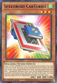 Speedroid CarTurbo - MP21-EN162 - Rare - 1st Edition