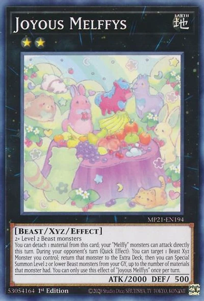 Joyous Melffys - MP21-EN194 - Common - 1st Edition