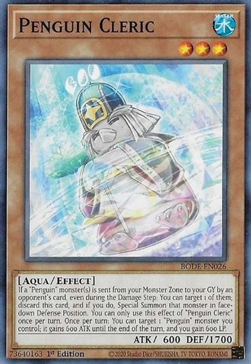 Penguin Cleric - BODE-EN026 - Common - 1st Edition