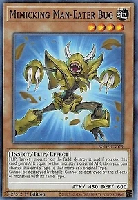Mimicking Man-Eater Bug - BODE-EN029 - Common - 1st Edition