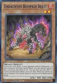 Undaunted Bumpkin Beast - BODE-EN033 - Common - 1st Edition