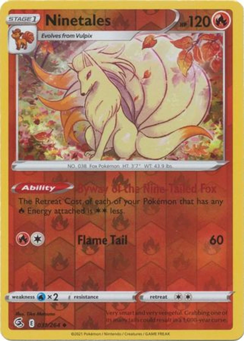 Ninetales - 031/264 - Uncommon - Reverse Holo