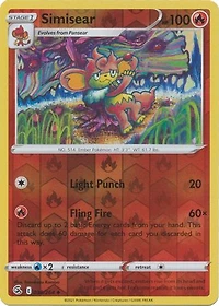 Simisear - 038/264 - Uncommon - Reverse Holo