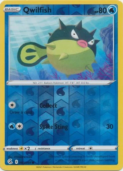 Qwilfish - 060/264 - Common - Reverse Holo
