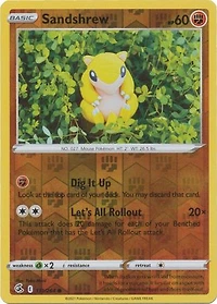 Sandshrew - 131/264 - Common - Reverse Holo