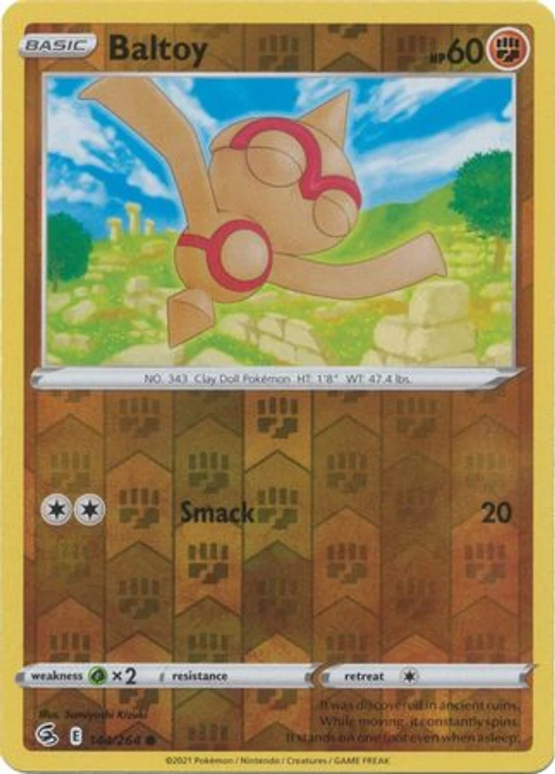 Baltoy - 144/264 - Common - Reverse Holo