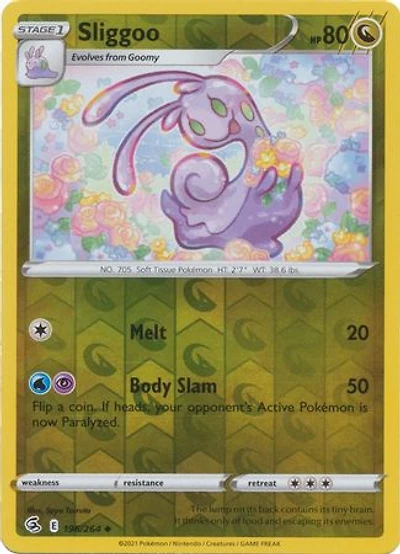 Sliggoo - 196/264 - Uncommon - Reverse Holo
