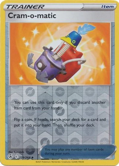 Cram-o-matic - 229/264 - Uncommon - Reverse Holo