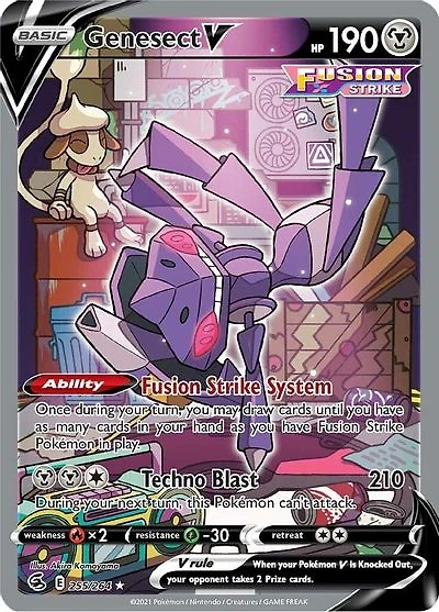 Genesect V - 255/264 - Full Art Ultra Rare
