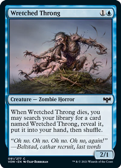 Wretched Throng - Foil